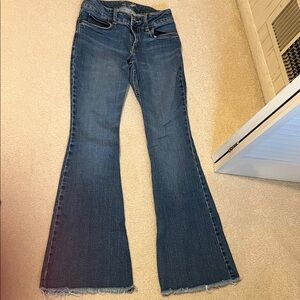 Wrangler Dark Blue Flare Jeans